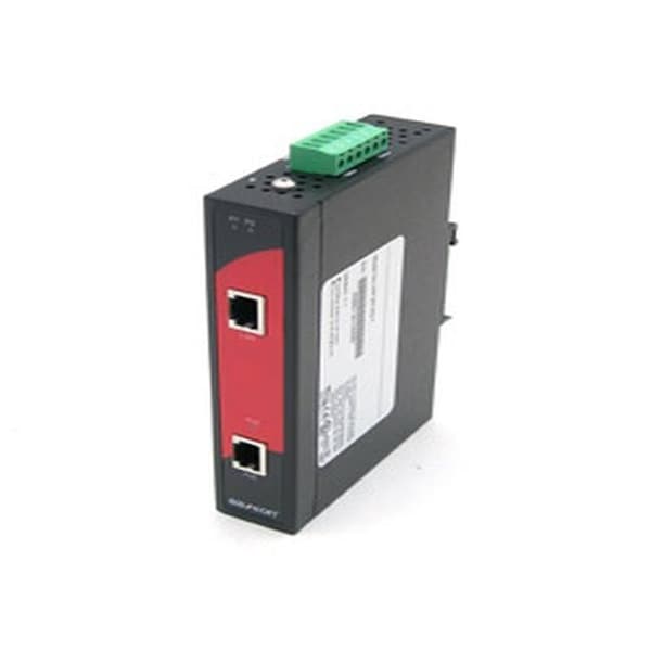 Industrial IEEE 802.3at Gigabit PoE Injector, EOT